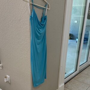 Superdown Vibrant Blue Midi Dress